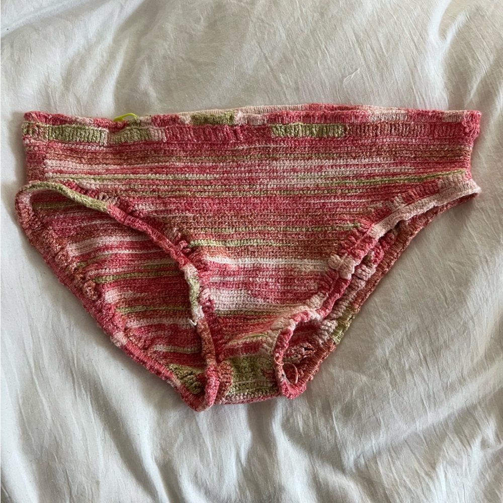 Handmade Multi Color Crotchet Bikini Bottoms